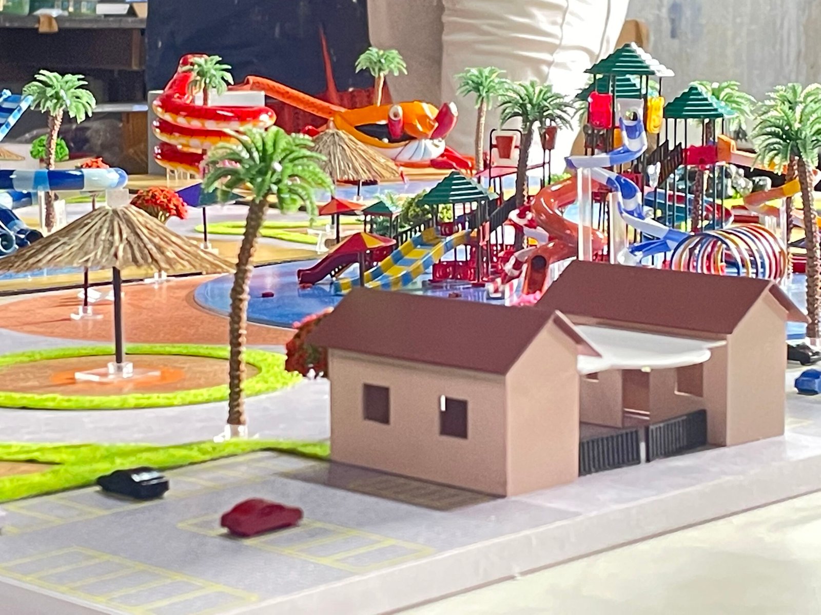theme park scale model